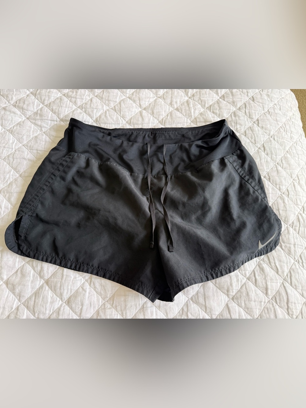 Nike women’s size medium Black Athletic Drawstring Shorts